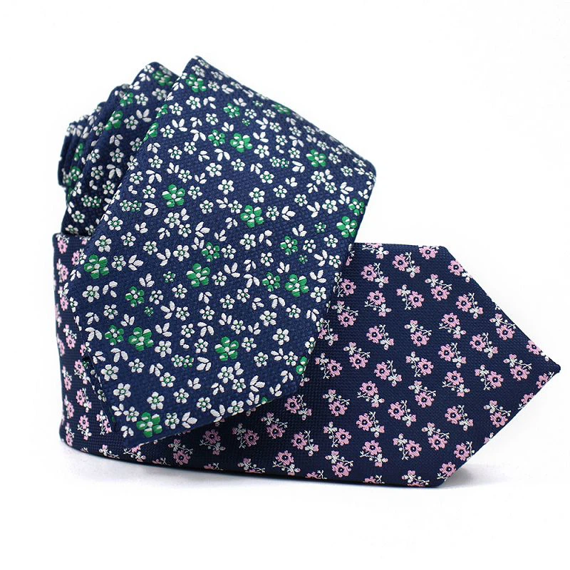 Mens Floral Necktie