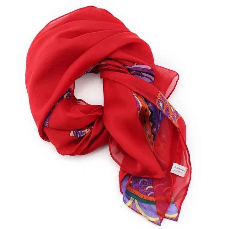 Scarf With Animal Print