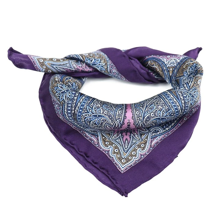 Mens Paisley Pocket Squares